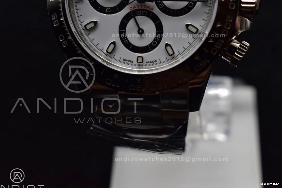 Daytona 904L and 732 BTF White SS Lightweight 1:1 SA Case Best Bracelet Dial 116500 Edition 0709